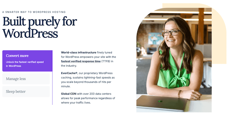 Why Choose WP Engine for WordPress
Hosting
